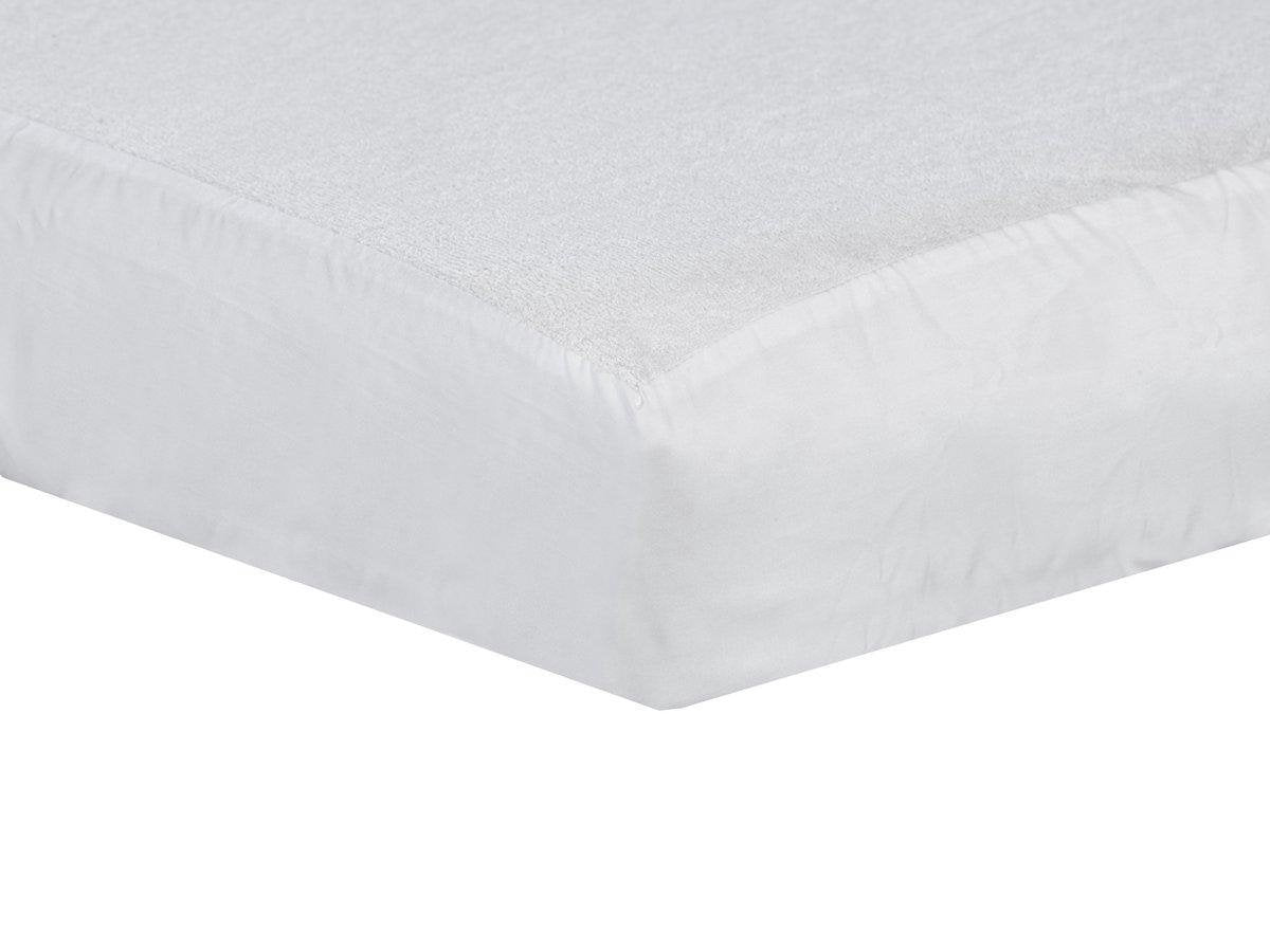 ABZ Drap housse imperméable 75 x 95 cm - Blanc