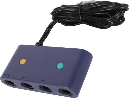 Adaptateur de contrôleur Gamecube pour Wiiu PC Switch - Convertisseur filaire 4 Portes