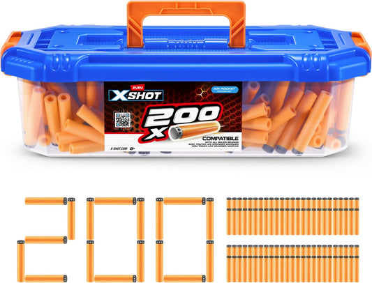 ZURU X- Shot Excel - Boîte de Opbergbox pour recharges de flèches Toy Blaster - 200 fléchettes