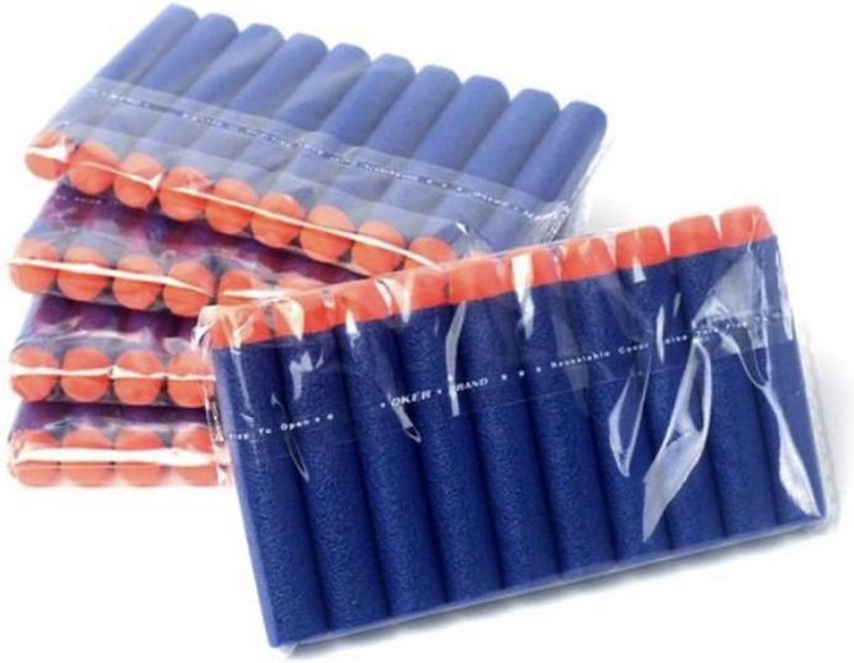 150 fléchettes / fléchettes / balles adaptées aux Nerf Blasters - fléchettes Toy blaster bleu