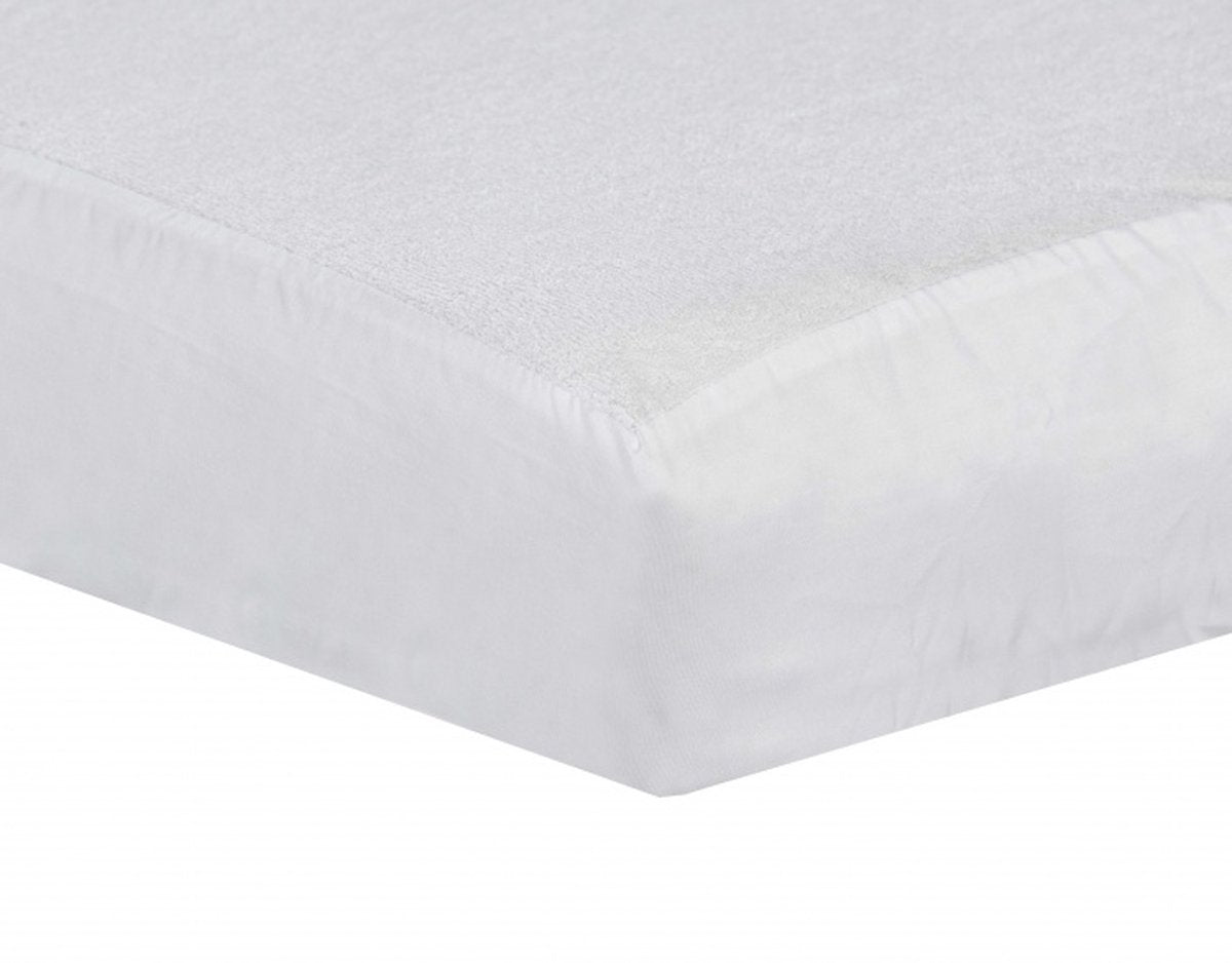 ABZ Drap housse imperméable 75 x 95 cm - Blanc