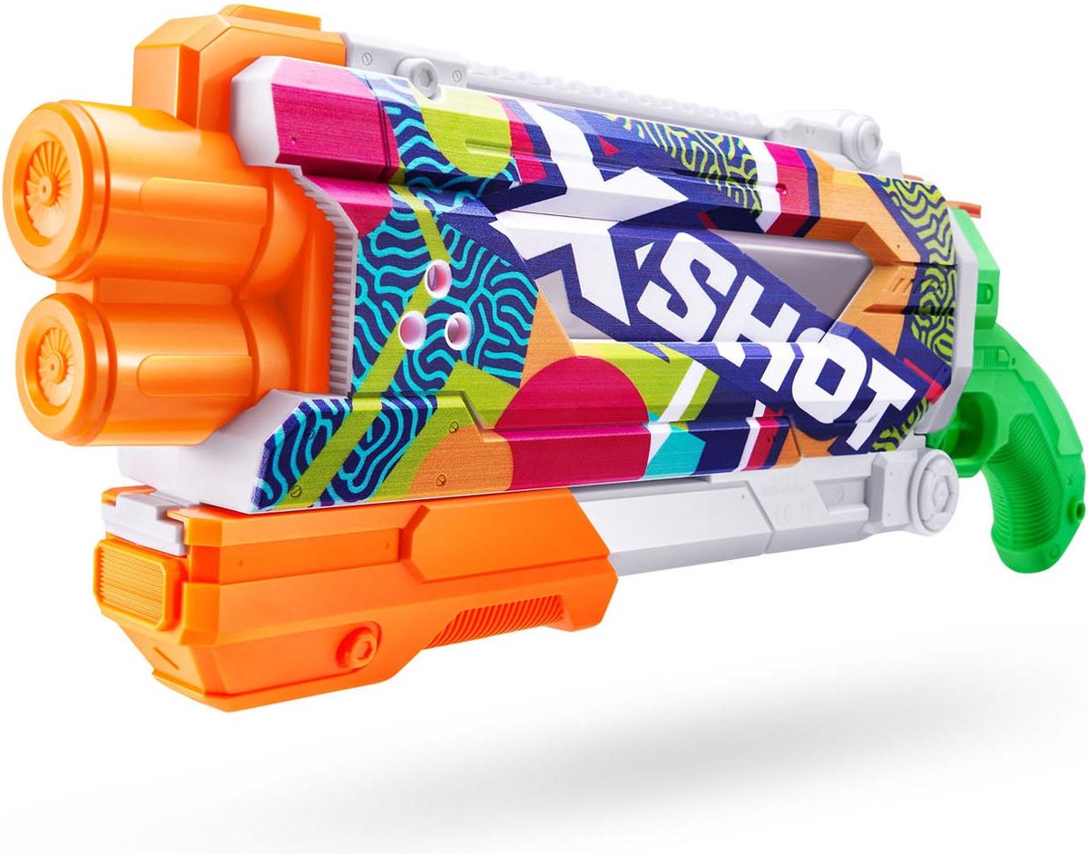 ZURU X- Shot Pistolet à eau à remplissage Fast Skins Pump Action, 500 ml