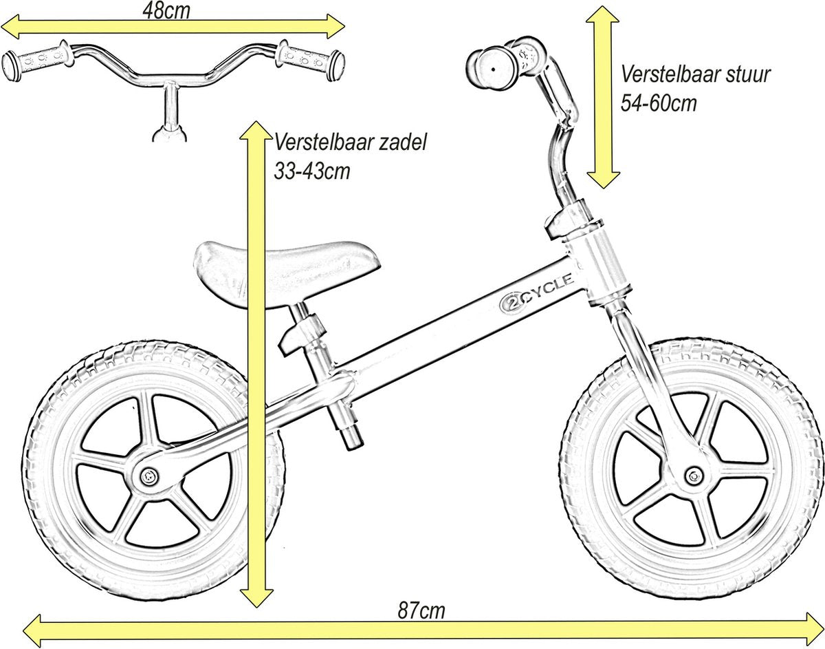 2Cycle - Grijs mat