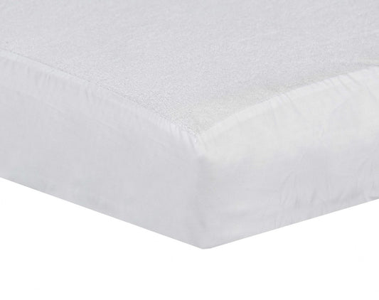 ABZ Drap housse imperméable 70x150 cm - Blanc