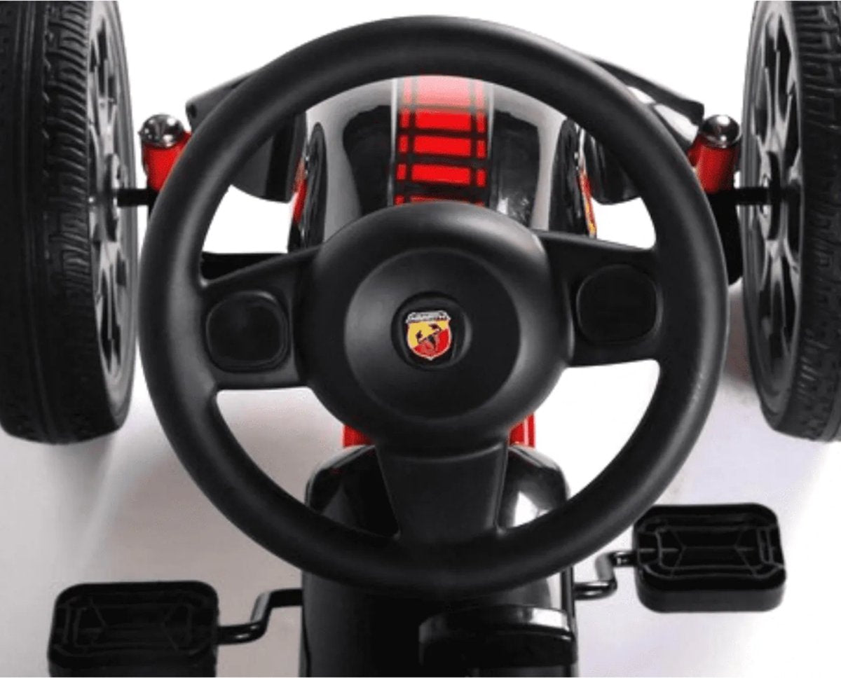 Abarth Kart À Pédales Noir Enfant