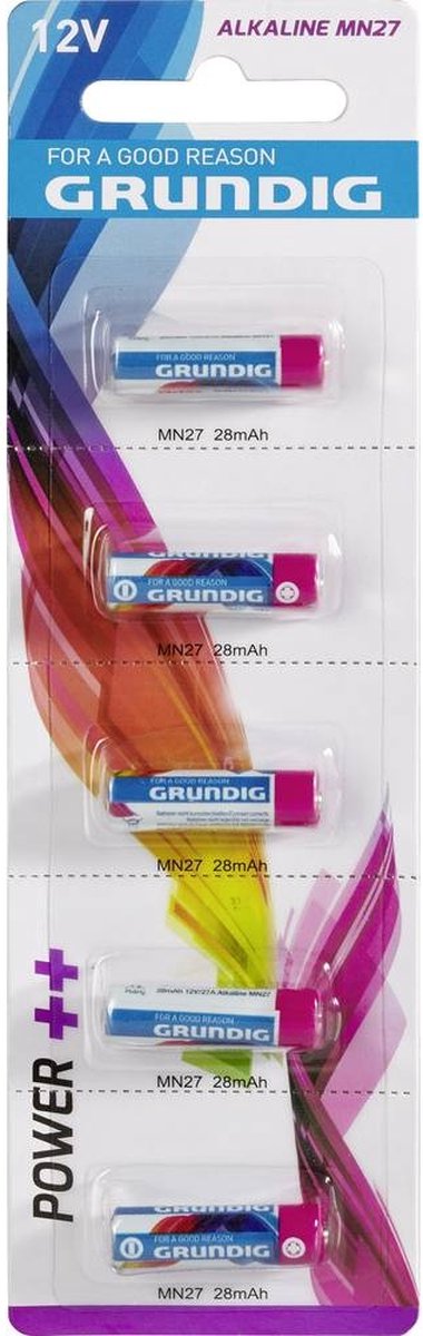 5 batteries Grundig MN27 / 12V