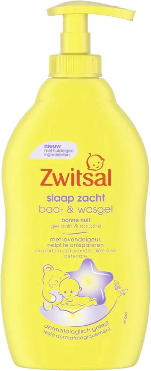 Zwitsal - Sleep Well - Bain & Gel Lavant - Lavande - 400ml