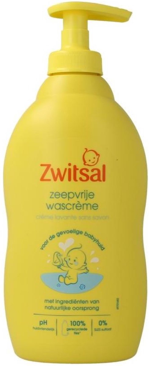 Zwitsal - Crème Lavante Sans Savon - 400 ML