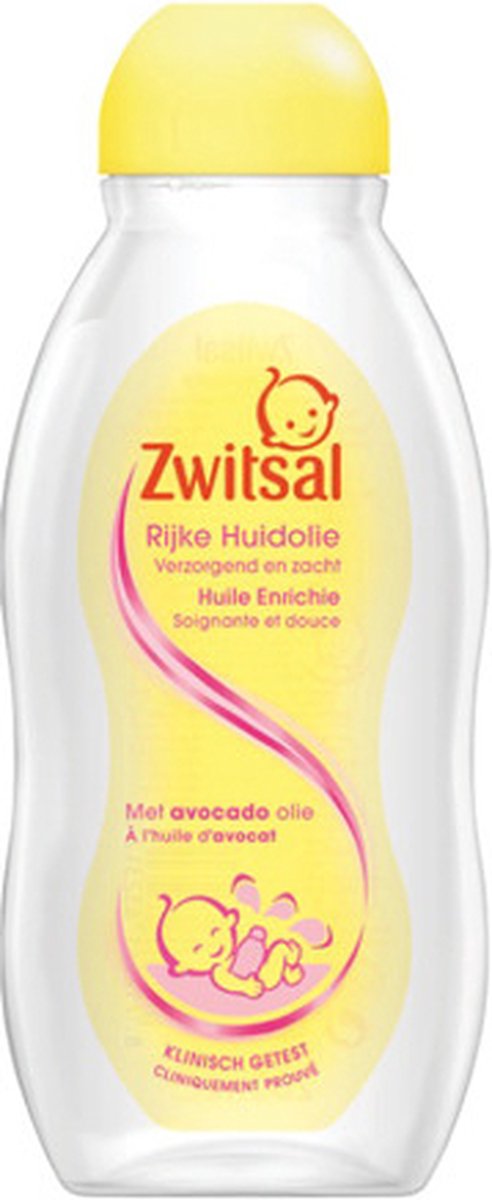 Zwitsal Rich Skin Oil à l'huile d'avocat (6 x 200 ml)