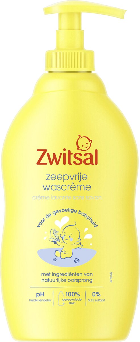 Zwitsal - Crème Lavante Sans Savon - 400 ML