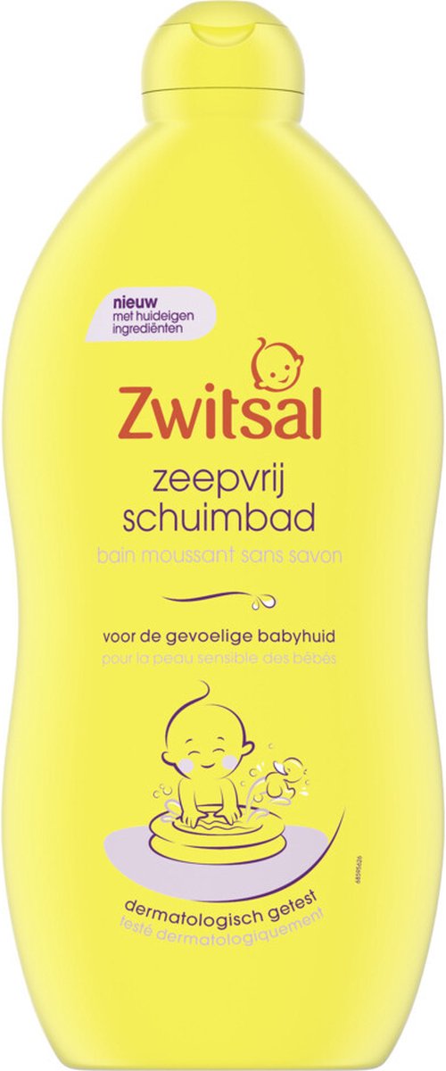 Zwitsal Bébé - Bain moussant sans savon - 6 x 700ml - Pack économique de 6