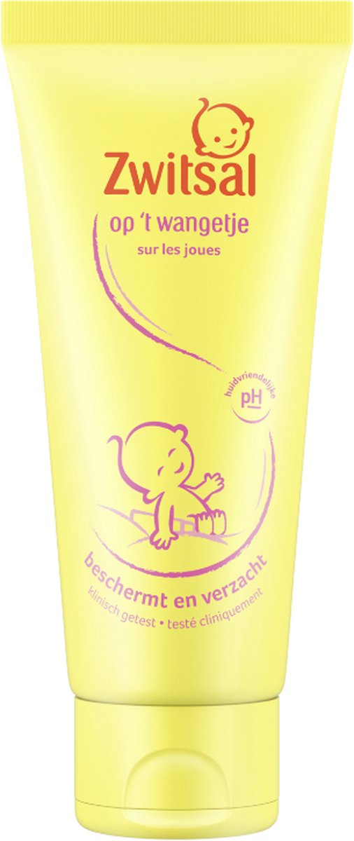 Zwitsal - Crème pour le visage - Op 't Wangetje - 6 x 100ml - Pack économique