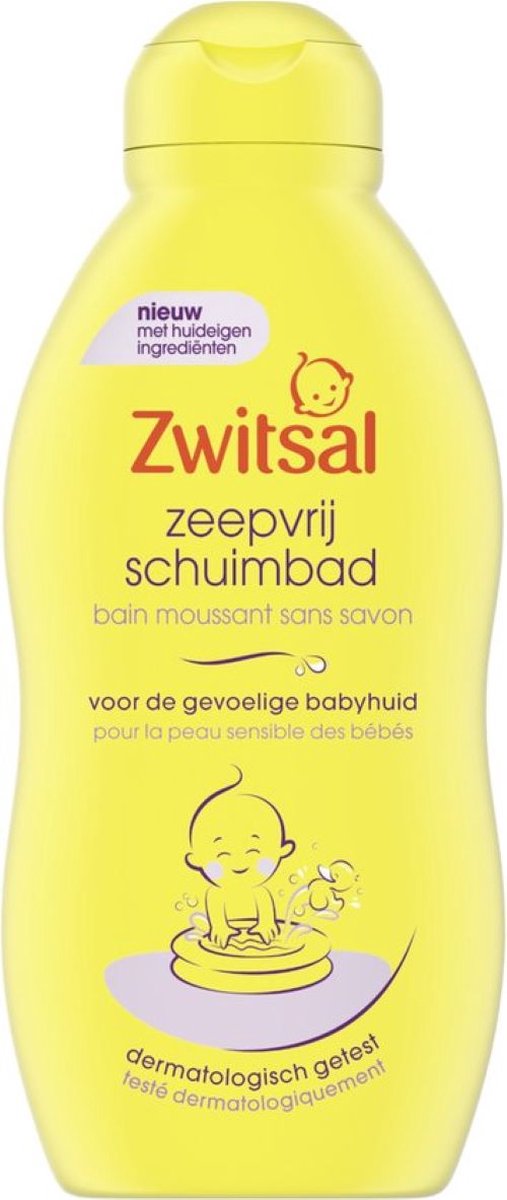 Zwitsal - Bain moussant sans savon - 12 x 200 ml