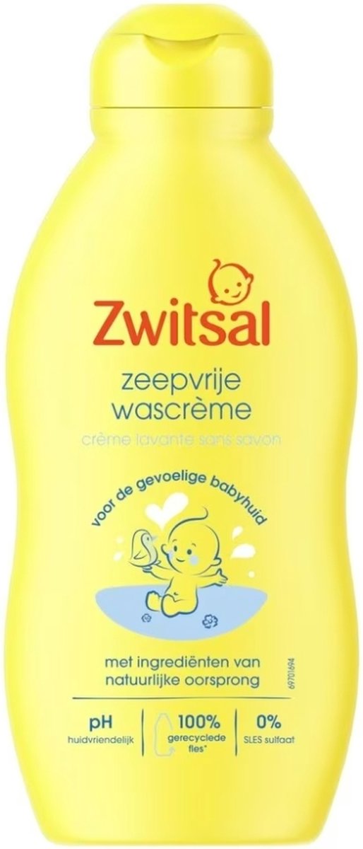 Zwitsal - Crème Lavante Sans Savon - 200ml