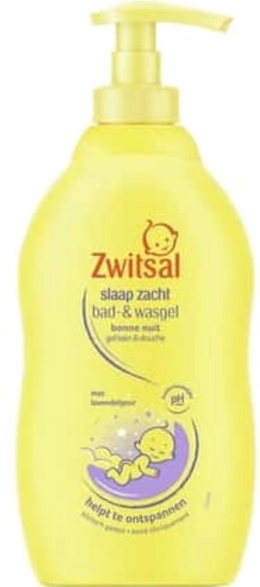 Zwitsal - Sleep Well - Bain & Gel Lavant - Lavande - 400ml