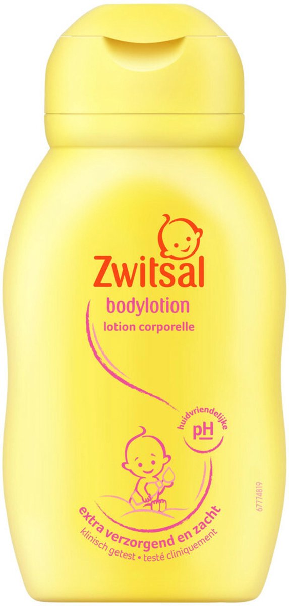 Zwitsal - Lotion pour le corps - 6 x 75 ml - Pack économique