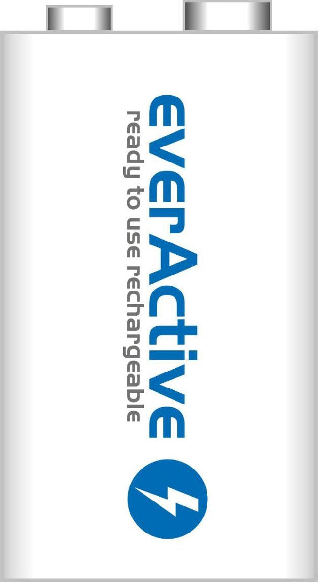 9V 6F22 320mAh Rechargeables everActive Professional