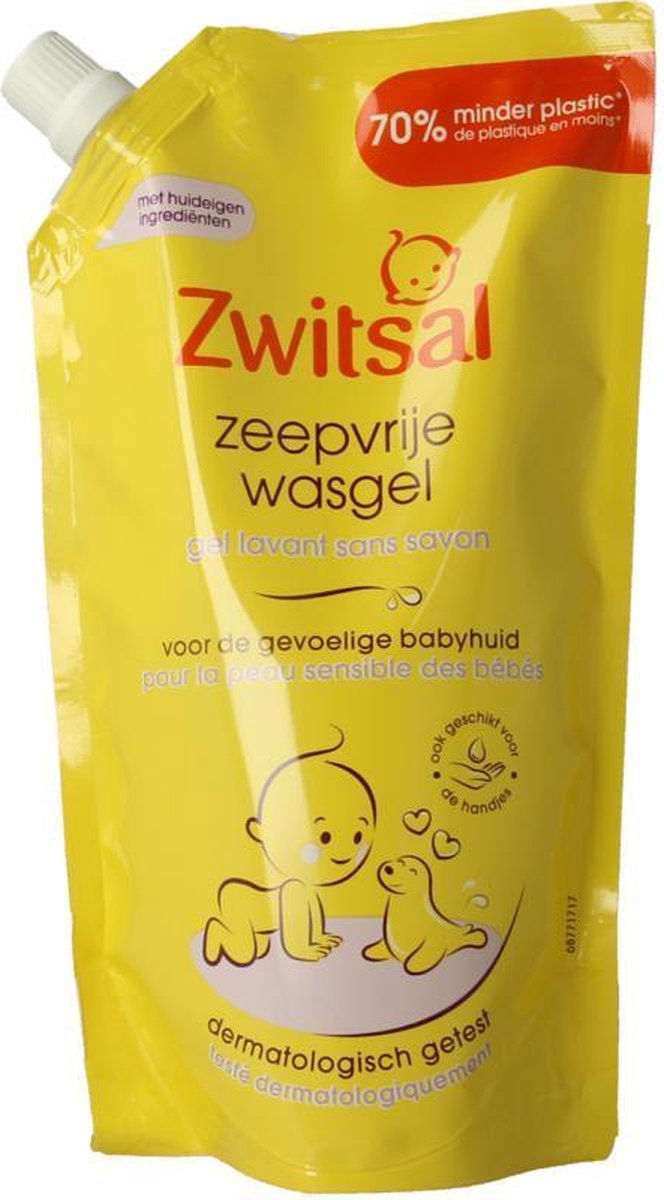 Zwitsal - Recharge Gel Lavant - Sans Savon - 500ml