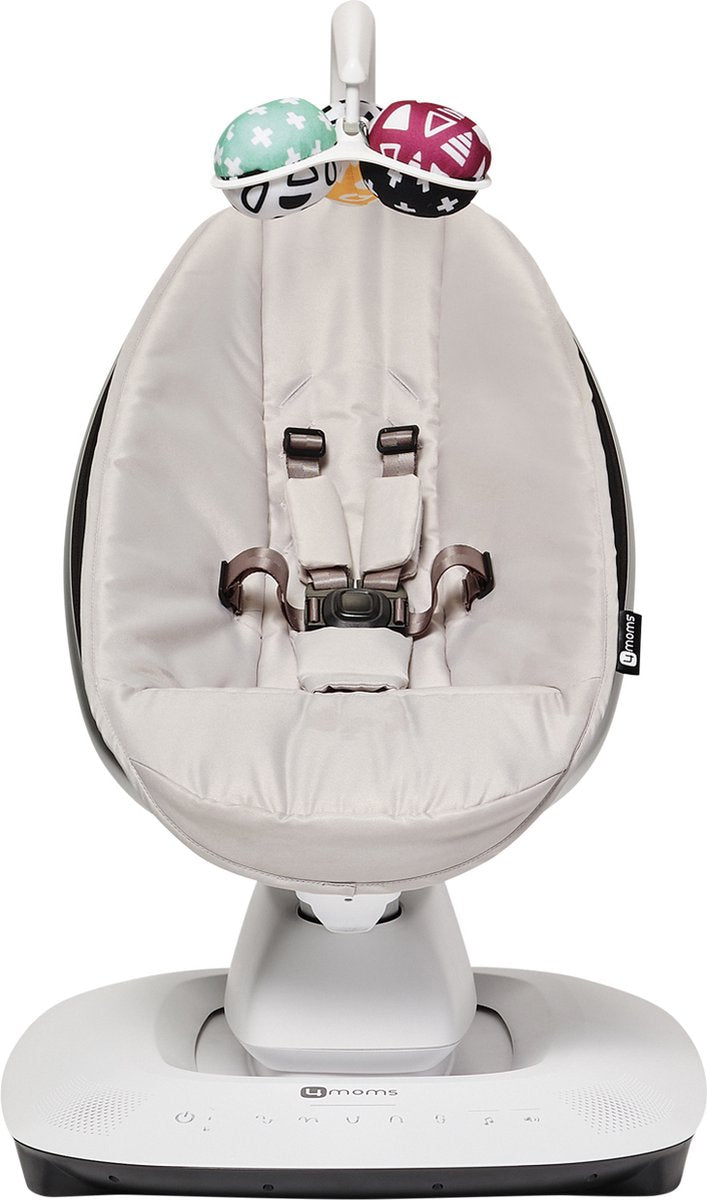 4Moms mamaRoo 5 Classic Grey | Bouge comme Vous, contrôlez avec Smartphone, intégration WiFi Smart Home Via Amazon Alexa et Google Home…