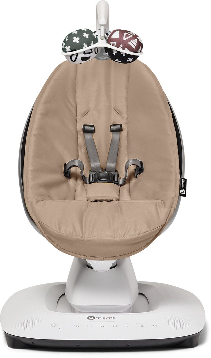 4Moms mamaRoo 5 Classic Grey | Bouge comme Vous, contrôlez avec Smartphone, intégration WiFi Smart Home Via Amazon Alexa et Google Home…