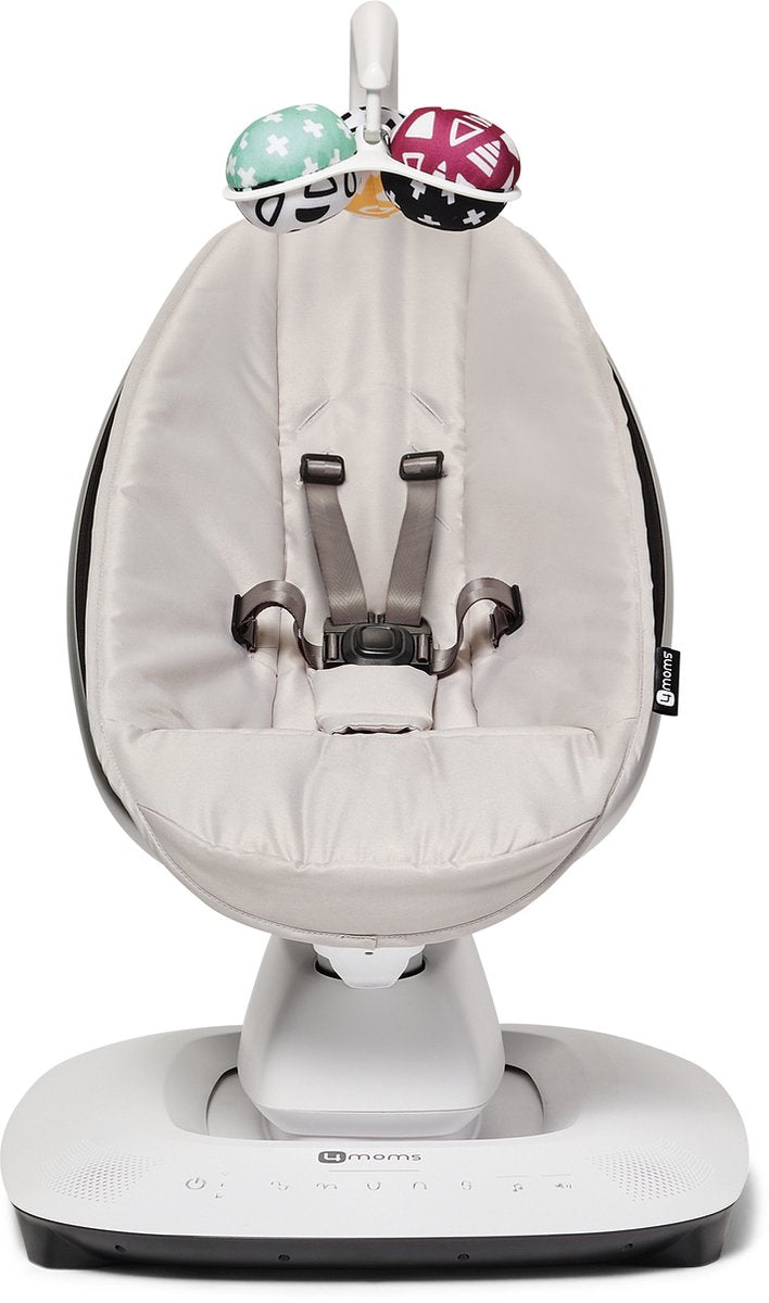 4Moms mamaRoo 5 Classic Grey | Bouge comme Vous, contrôlez avec Smartphone, intégration WiFi Smart Home Via Amazon Alexa et Google Home…