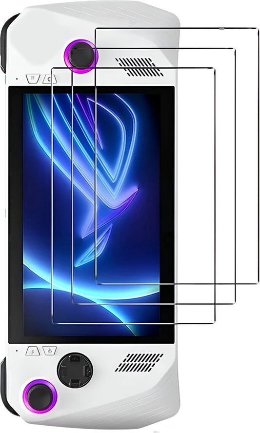 3x Protecteur d'écran adapté pour ASUS ROG Ally & Ryzen Z1 Extreme - Tempered Glass - Glas Trempé Ultra Fin