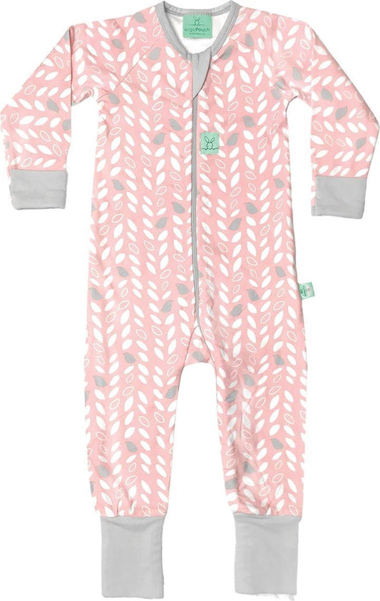 1 TOG Jersey Layers Onesie / Pyjama - Printemps feuilles Taille: 2 ans