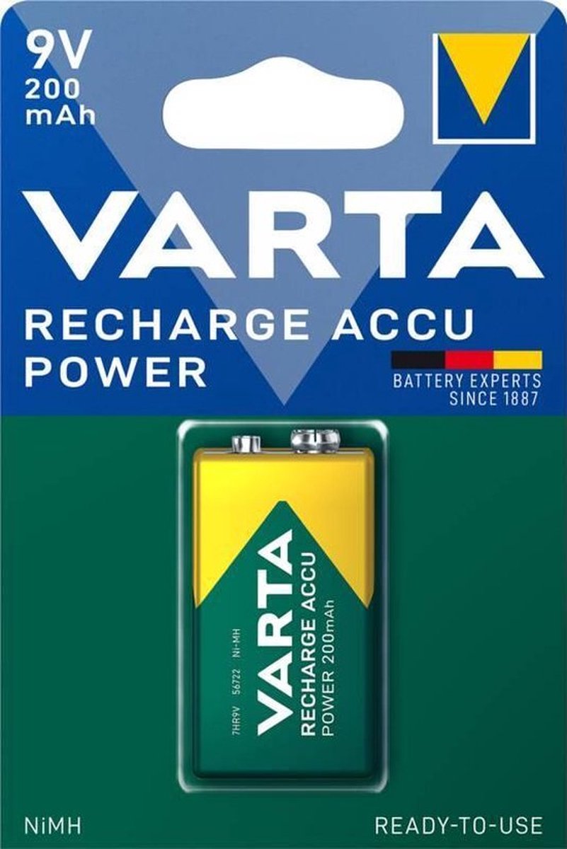 1x2 pile rechargeable Varta AA Ready2Use NiMH 2100 mAh Mignon - 2 pièces