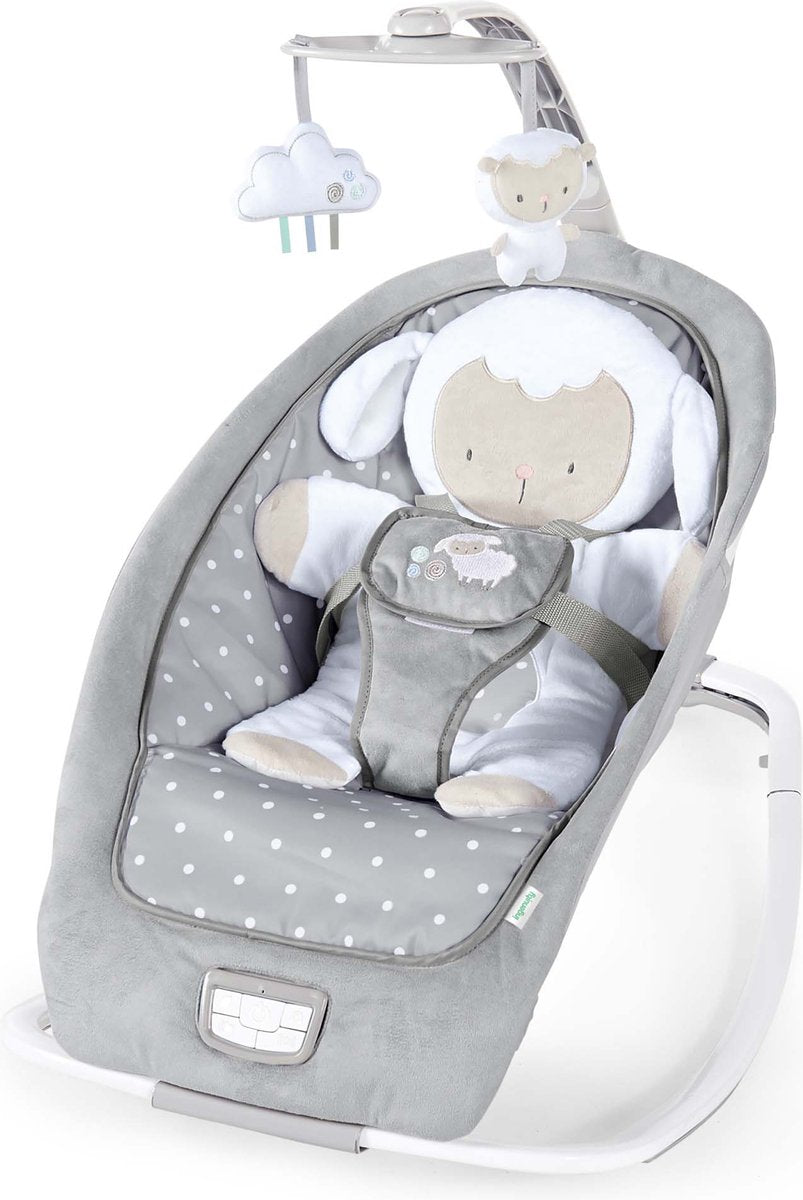 0m + Siège berçant Cuddle Lamb 0-18 kg / BabyCradle