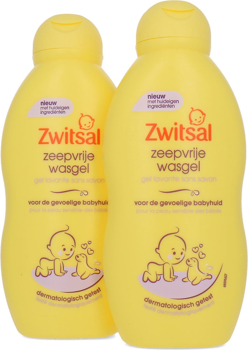 Zwitsal Gel Lavant Sans Savon - 2 x 200 ml