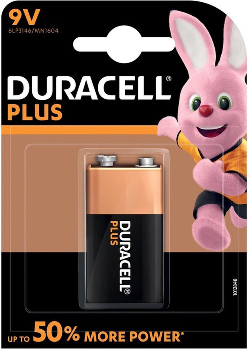 5x piles Duracell V9 Plus alcaline - Lr61 - Pack batterie - Blocs piles