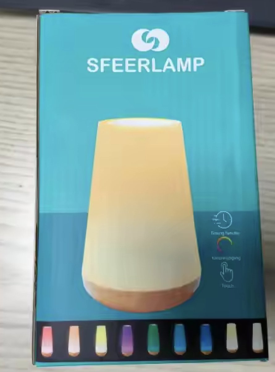 2 pièces - veilleuse pour adultes - lampe de table - veilleuse rechargeable USB enfants - lampe de lecture - Lumière de réveil - Lampe d'ambiance - Éclairage LED - lampe de chevet pour bébé, enfants & adultes - dimmable - commande tactile - 15 CM