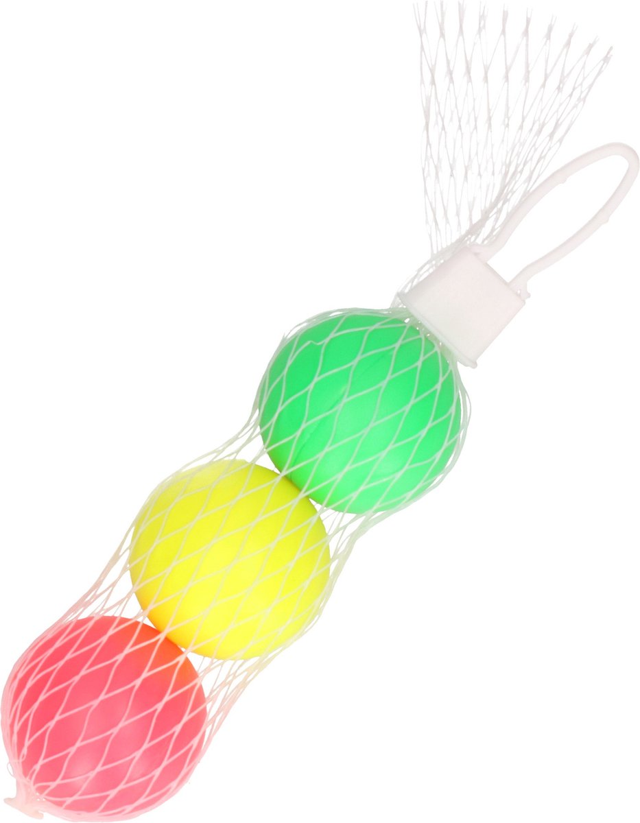 3x Ballons de plage colorés pour ballons de plage Jouets d'extérieur - Balles de tennis de plage - Jouets pour enfants - Jouets de plage