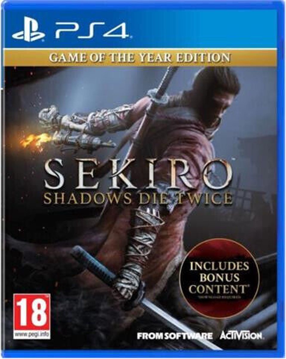 Activision Sekiro: Shadows Die Twice, PS4 Basique PlayStation 4