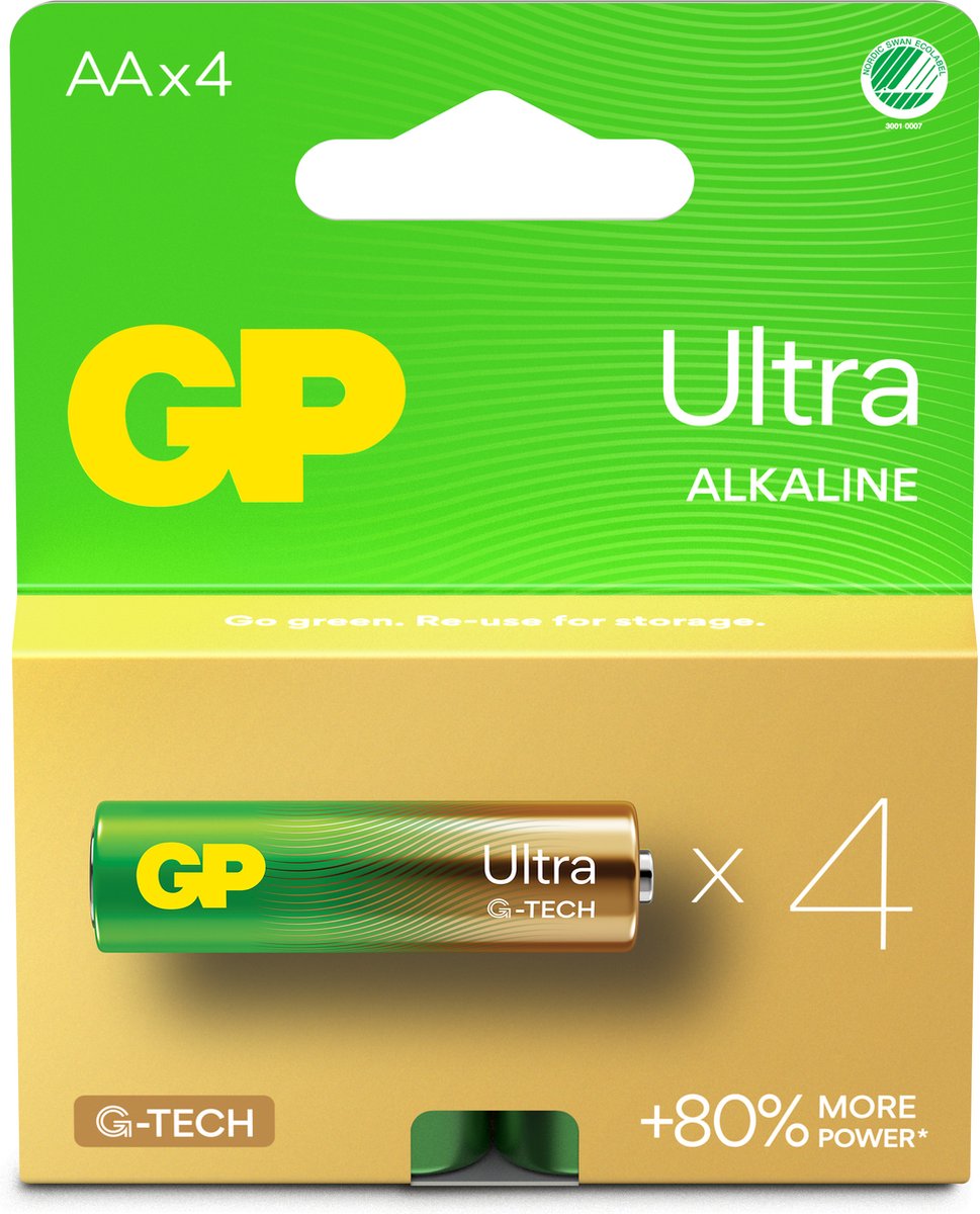 AA Ultra alcaline blister 4