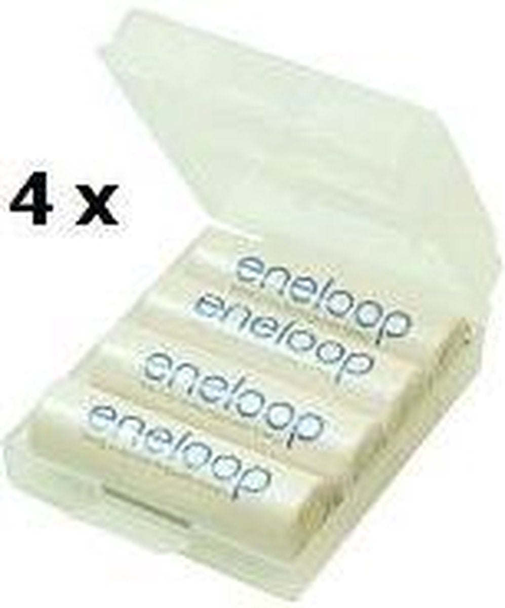 16 piles AA Panasonic Eneloop - 1900mAh